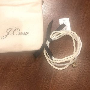 J. Crew beaded bracelet set